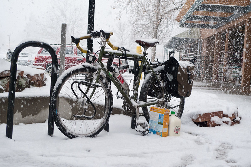 Winter bike to work image by Zane Selvans